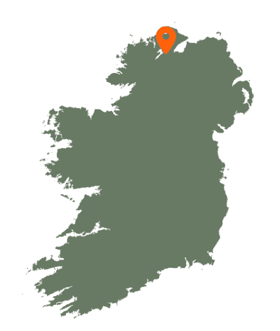 Grianán of Aileach Map